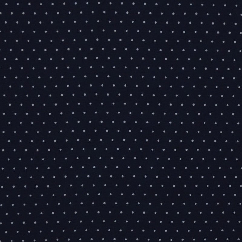 Tecido de Viscose Estampado Lunar Branco - Ribes y Casals