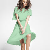 Tecido de Viscose Maça Verde - Ribes y Casals