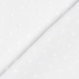 Tecido Cortina Etamin Plumeti Branco - Ribes y Casals