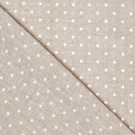 Tecido Cortina Etamin Plumeti Natural - Ribes y Casals