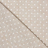 Tecido Cortina Etamin Plumeti Natural - Ribes y Casals