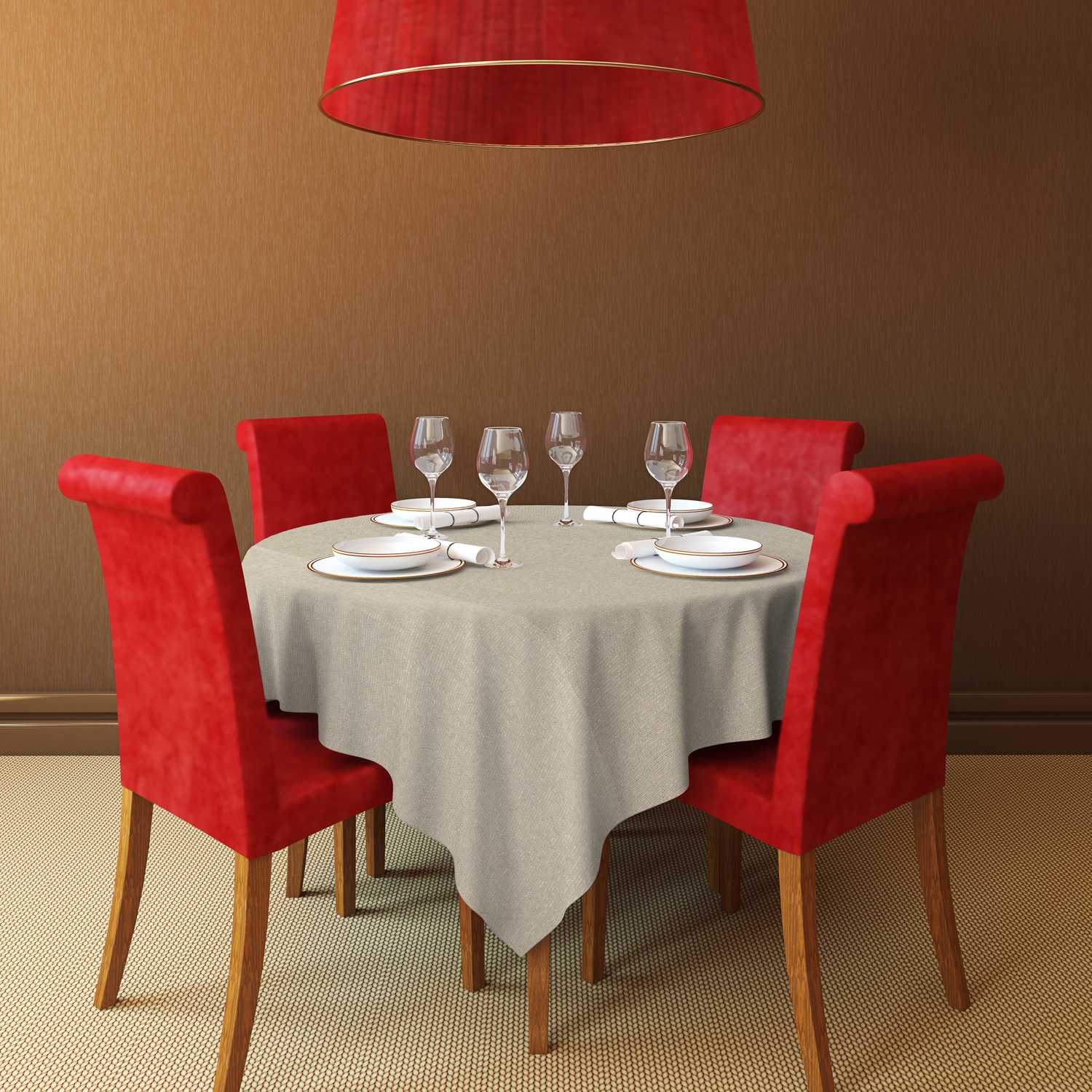 Tela Visillo Lurex Natural Oro - Ribes y Casals