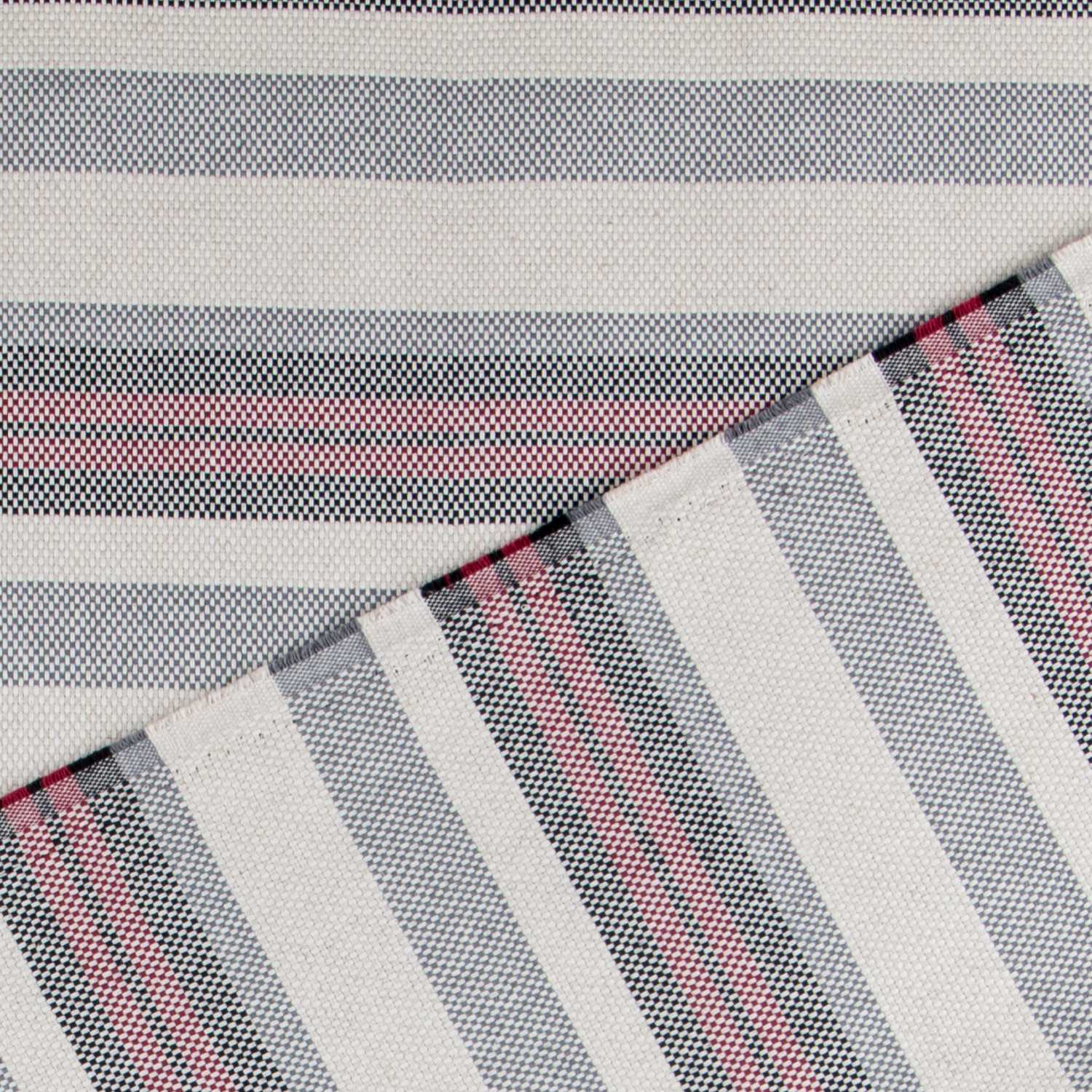 Tela Tapicería Rústico Rayas Multicolor - Ribes y Casals