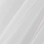 Tecido Voal Cortina Poliester Branco - Ribes y Casals