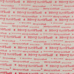 Tela Yute Decoración Letras Rojas - Ribes y Casals