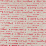 Tela Yute Decoración Letras Rojas - Ribes y Casals