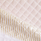 Tela Acolchada Plastificada Rayas Beige - Ribes y Casals