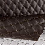 Eco-Couro Acolchoado Espuma Marrom Chocolate - Ribes y Casals