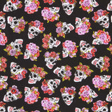 Algodão Skull Catrina Preto - Ribes y Casals