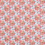 Algodão Floral Catrina Branco - Ribes y Casals