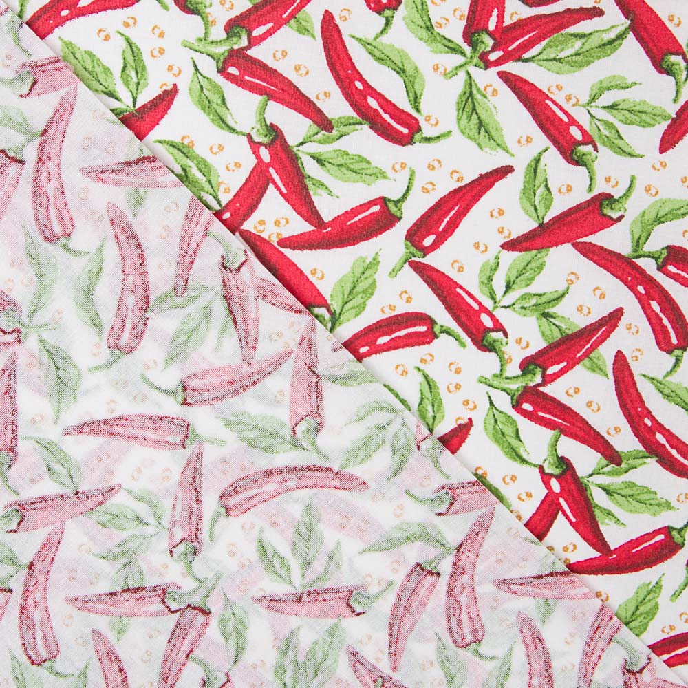 Algodão Resinado Pimenta Vermelha - Ribes y Casals