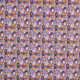 Algodão Halloween Lilás - Ribes y Casals