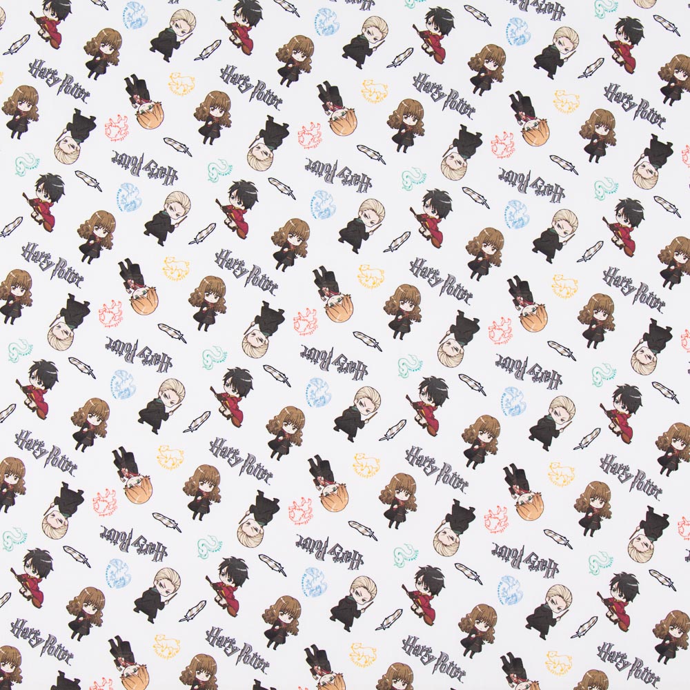 Algodão Harry Potter Anime - Ribes y Casals