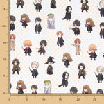 Algodão Harry Potter Personagens Anime - Ribes y Casals