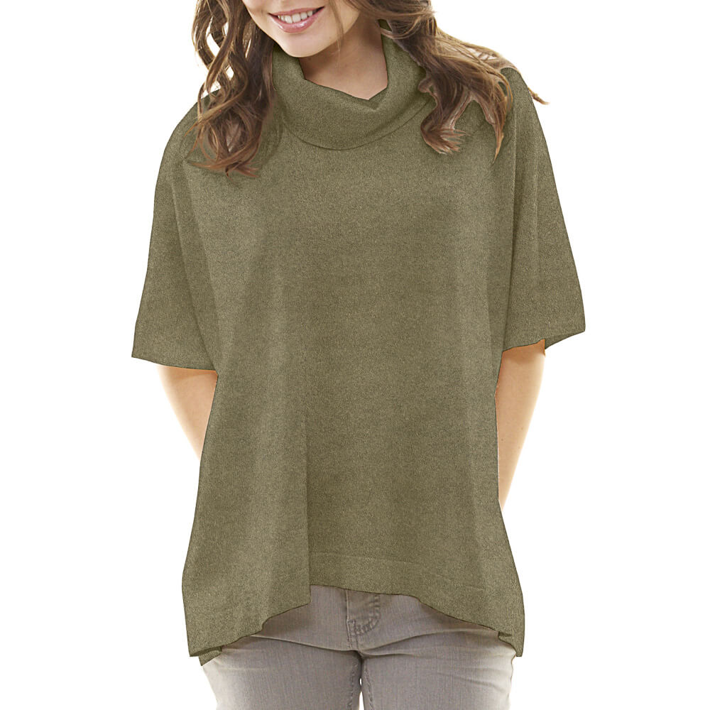 Malha Felpuda Verde Sálvia - Ribes y Casals