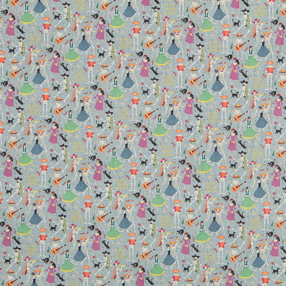 Algodão Mexican Catrina - Ribes y Casals