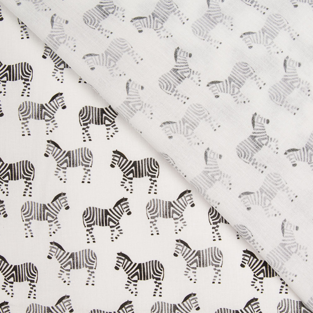 Algodão Antibacteriano Mini Zebras - Ribes y Casals