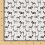 Algodão Antibacteriano Mini Zebras - Ribes y Casals