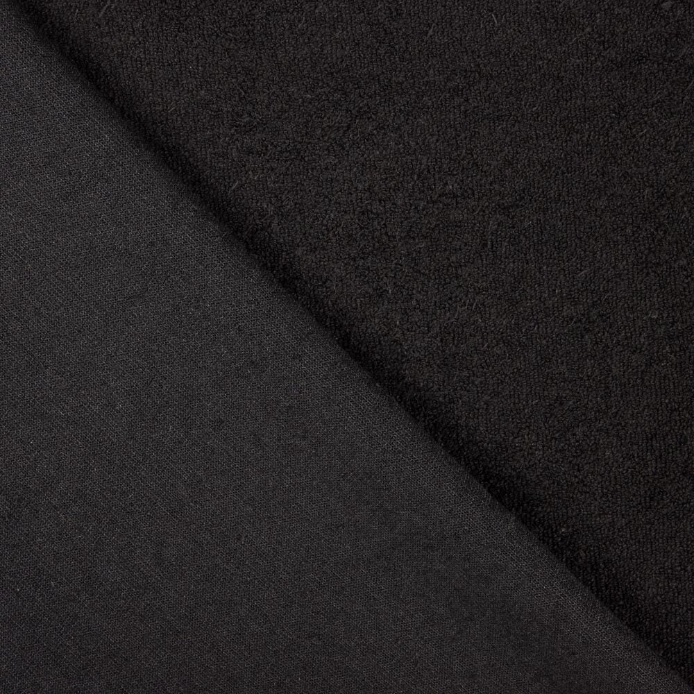Malha Felpuda Preto - Ribes y Casals