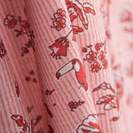 Algodão Popeline Vichy Tropical - Ribes y Casals