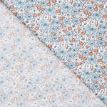 Algodão Romântico Azul - Ribes y Casals