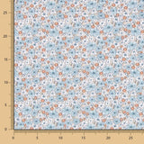 Algodão Romântico Azul - Ribes y Casals