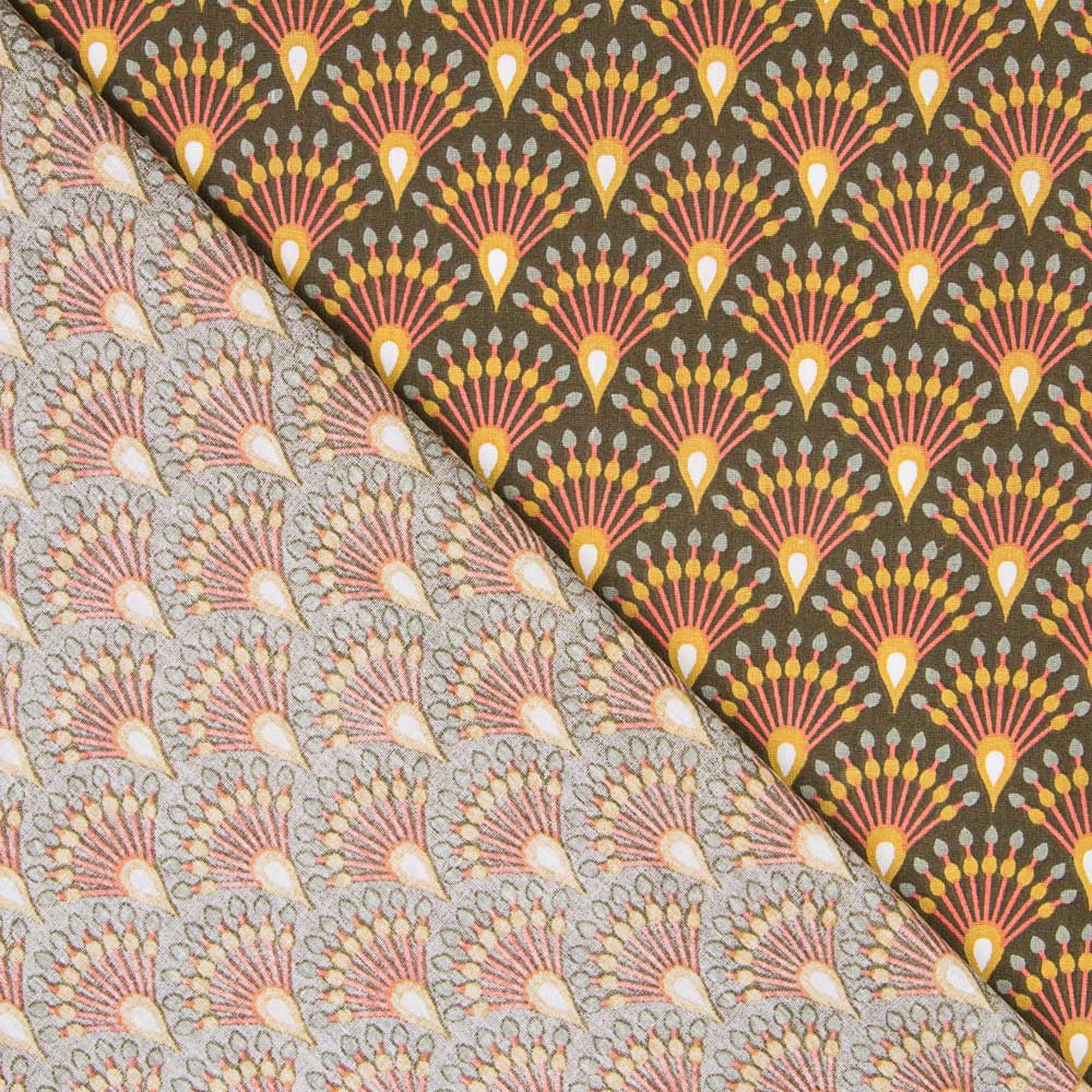 Algodão Leque Caqui - Ribes y Casals