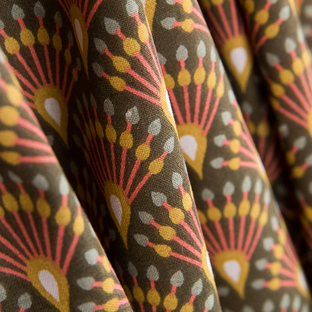 Algodão Leque Caqui - Ribes y Casals