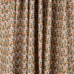 Algodão Popeline Floral Verde - Ribes y Casals