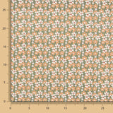 Algodão Popeline Floral Verde - Ribes y Casals