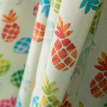 Algodão Popeline Ananás Verde - Ribes y Casals