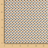 Algodão Prisma Verde Água - Ribes y Casals