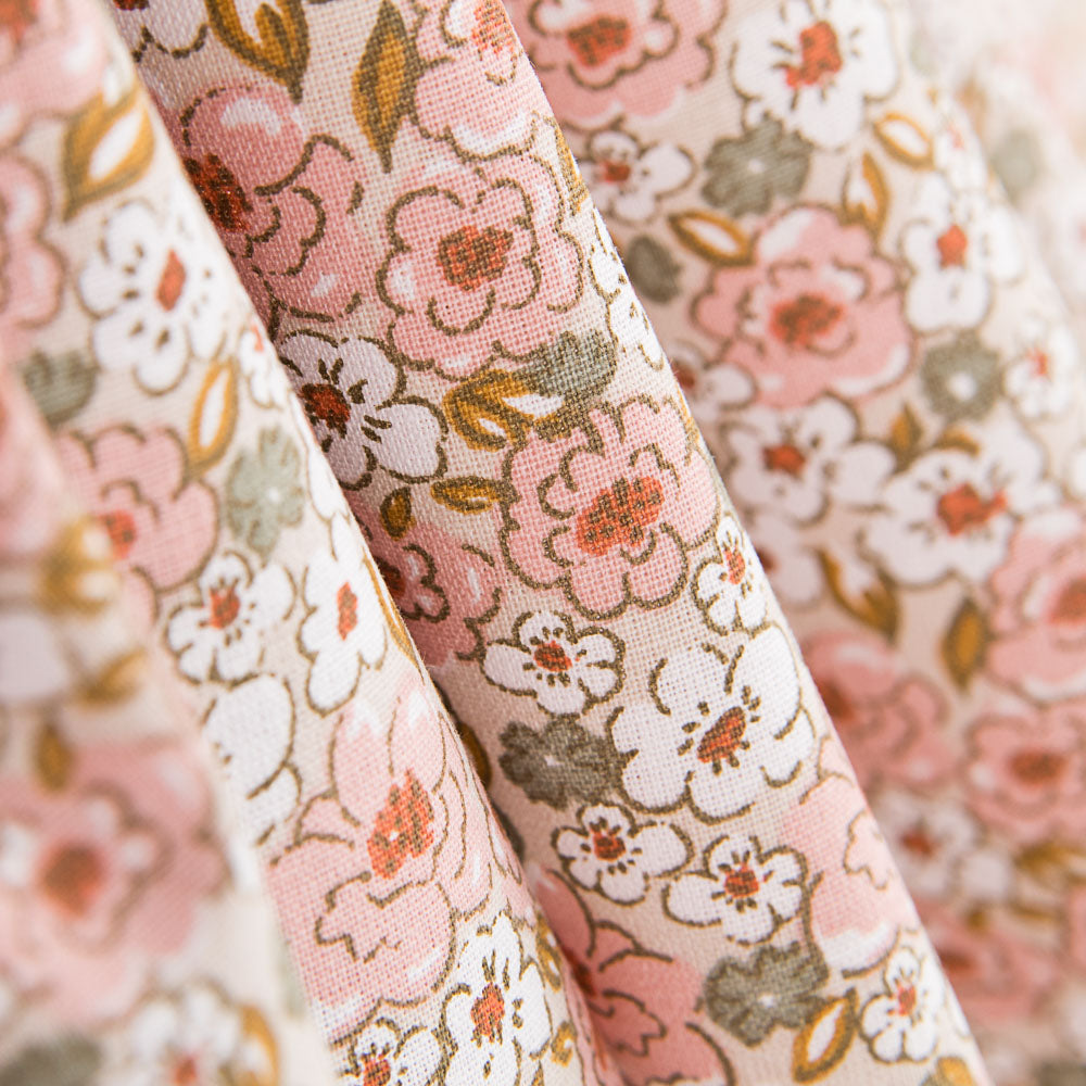 Algodão Romântico Rosa - Ribes y Casals