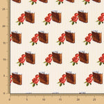 Popeline Cantil de Bolso Ecru - Ribes y Casals