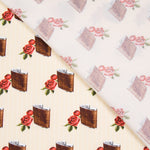 Popeline Cantil de Bolso Ecru - Ribes y Casals