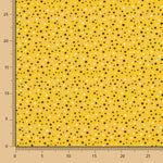 Algodão Multi-Estrelas Fundo Ocre - Ribes y Casals