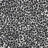 Georgette Leopardo Cinza - Ribes y Casals