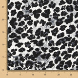 Georgette Leopardo Cinza - Ribes y Casals