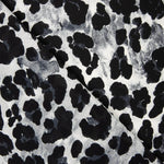 Georgette Leopardo Cinza - Ribes y Casals