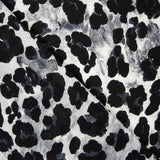 Georgette Leopardo Cinza - Ribes y Casals