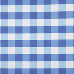 Toalha De Mesa Resinada Xadrez Maxi Azul - Ribes y Casals