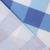 Toalha De Mesa Resinada Xadrez Maxi Azul - Ribes y Casals