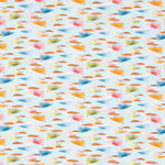 Popeline Barquinhos Azul - Ribes y Casals