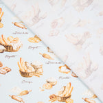 Popeline Baguette Azul - Ribes y Casals