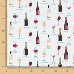 Popeline Vinho Azul - Ribes y Casals