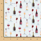 Popeline Vinho Azul - Ribes y Casals