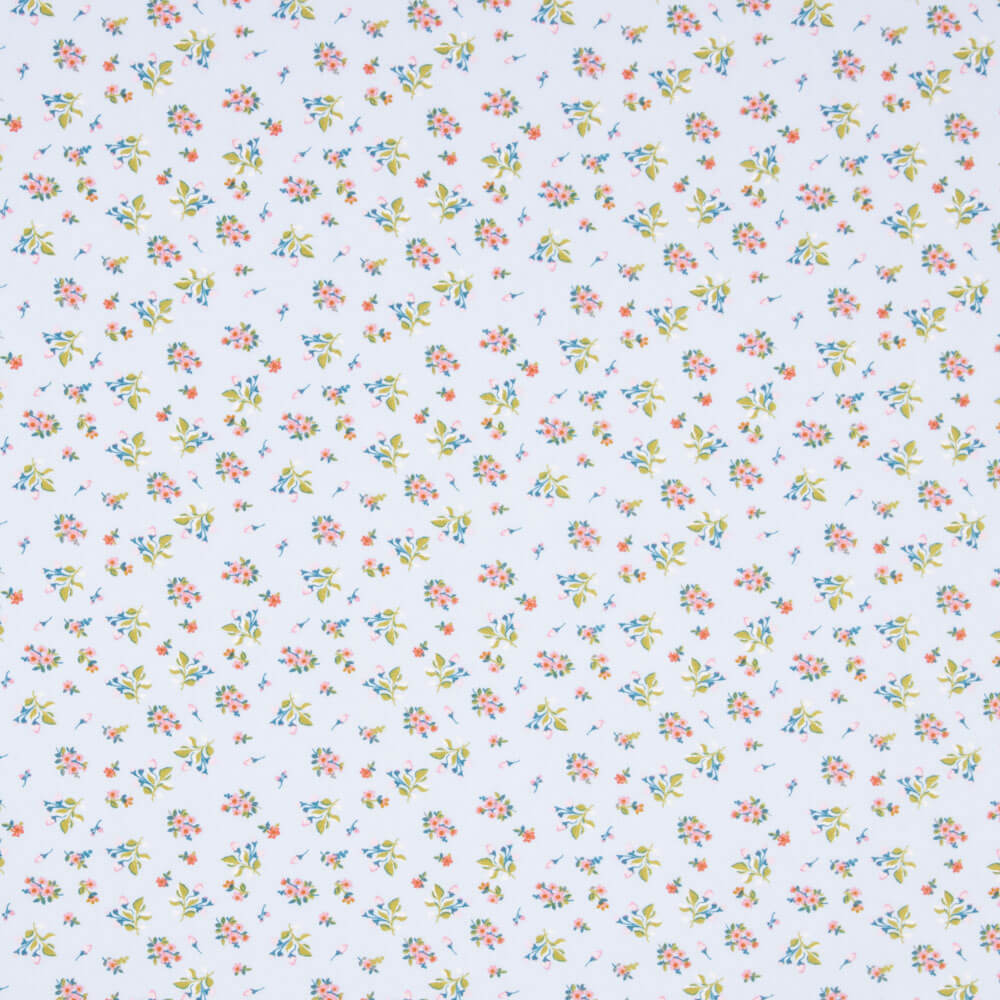 Popelín Algodón Flor Virtudes - Ribes y Casals