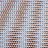 Popelín Algodón Geométrico Azul Claro - Ribes y Casals