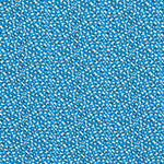 Popeline Viscose Micro Flor Azul - Ribes y Casals