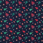 Natal Multi Árvores Algodão Azul - Ribes y Casals